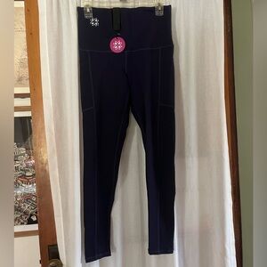 Tactica Navy Blue Athletic Leggings